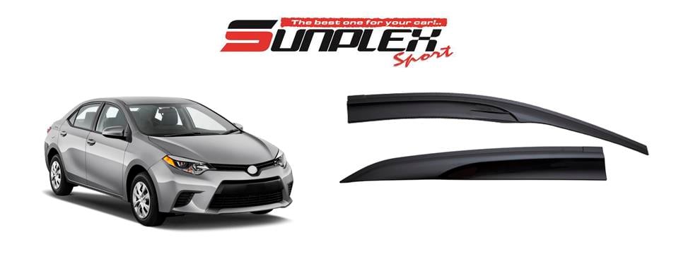 SUNPLEX CAM RÜZGARLIĞI MUGEN TOYOTA COROLLA 2013 > (4 AD)