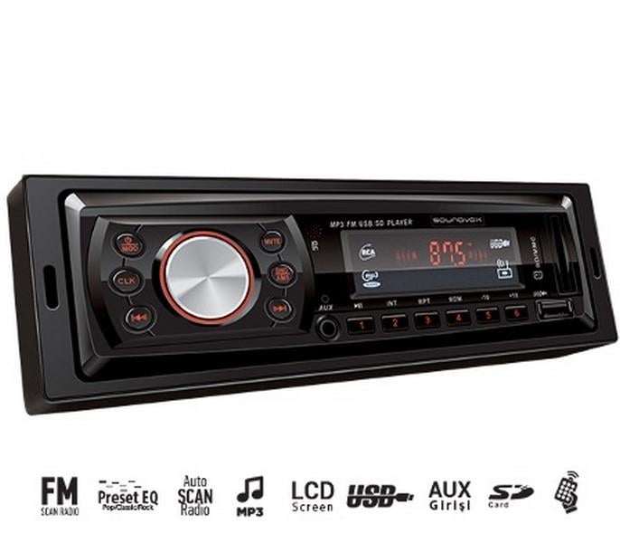 OTO TEYP USB/MP3/AUX/SD KART GİRİŞLİ