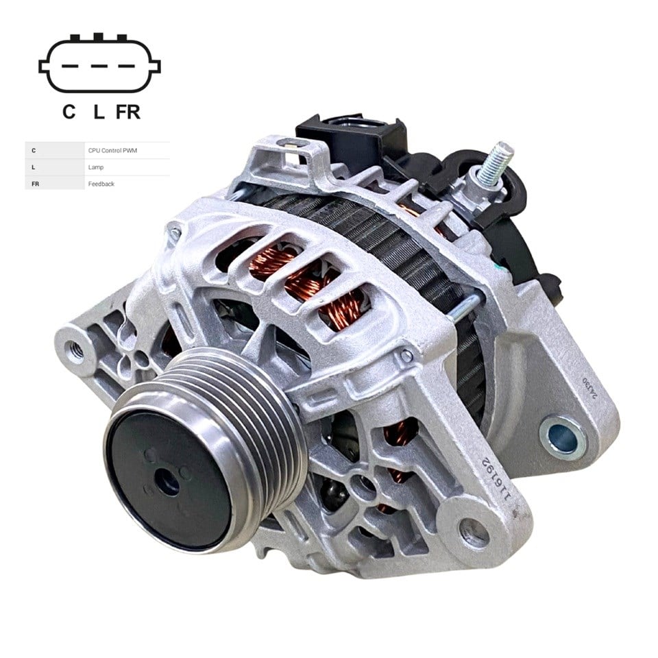 12V ALTERNATÖR DİNAMO MITSUBISHI TİPİ 90 A (C-L-FR) HYUNDAI I20/I30/I40/IX20-KIA CEED/RIO/VENGA