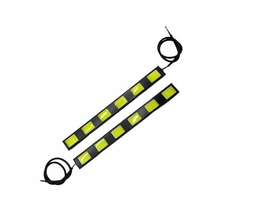 12V GÜNDÜZ SÜRÜŞ LEDİ ESNEK TİP 9 LEDLİ  (2 AD)