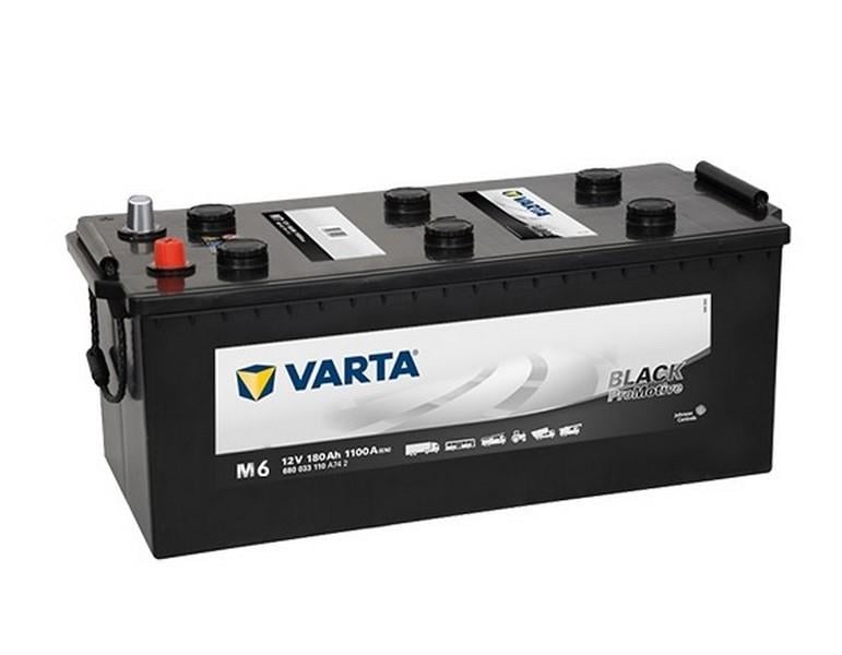 VARTA 12V 180 AH AKÜ BLACK PROMOTIVE 1000 A (EN) (KAPAKLI-BAKIMLI) (513*223*223)