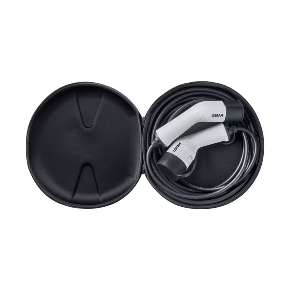 OSRAM 240V AC ELEKTRİKLİ ARAÇ ŞARJ KABLOSU TİP2 (1 FAZLI) (32 A) (22000W) (5 MT)