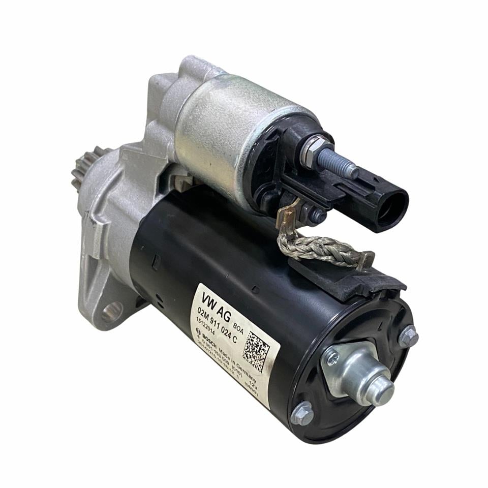 BOSCH 12V MARŞ MOTORU 13 DİŞ 2.2 KW TERS AUDI-SEAT-SKODA-VW (START-STOP)