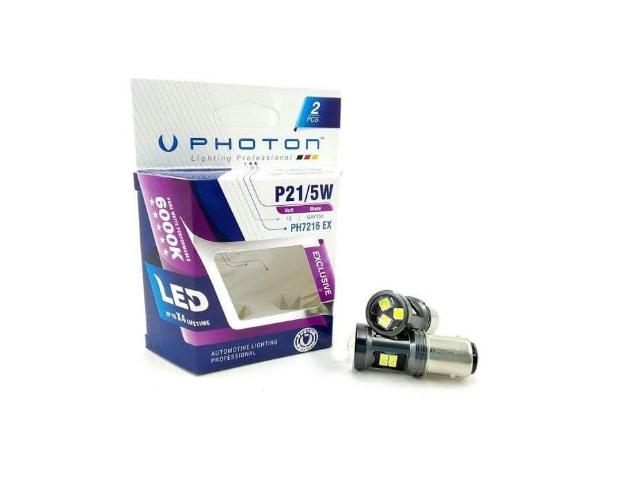 PHOTON 12V 1016 AMPUL 39 LEDLİ MERCEKLİ BEYAZ (2 AD)