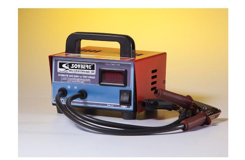 SOYBERG 4V-36V AKÜ TEST CİHAZI (120 A) (OTOMATİK)