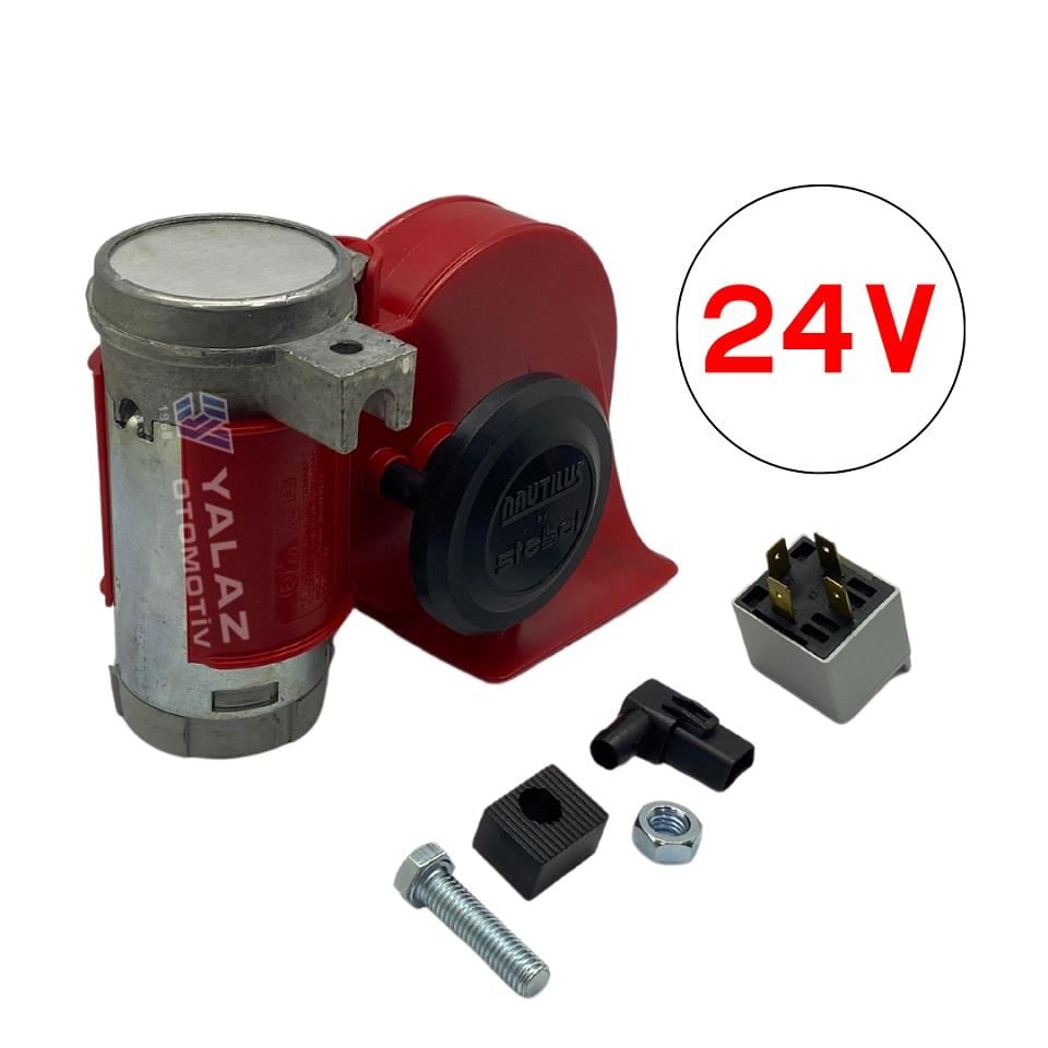 STEBEL 24V KORNA PNÖMATİK F1 (FERRARI) KIRMIZI (RÖLELİ)
