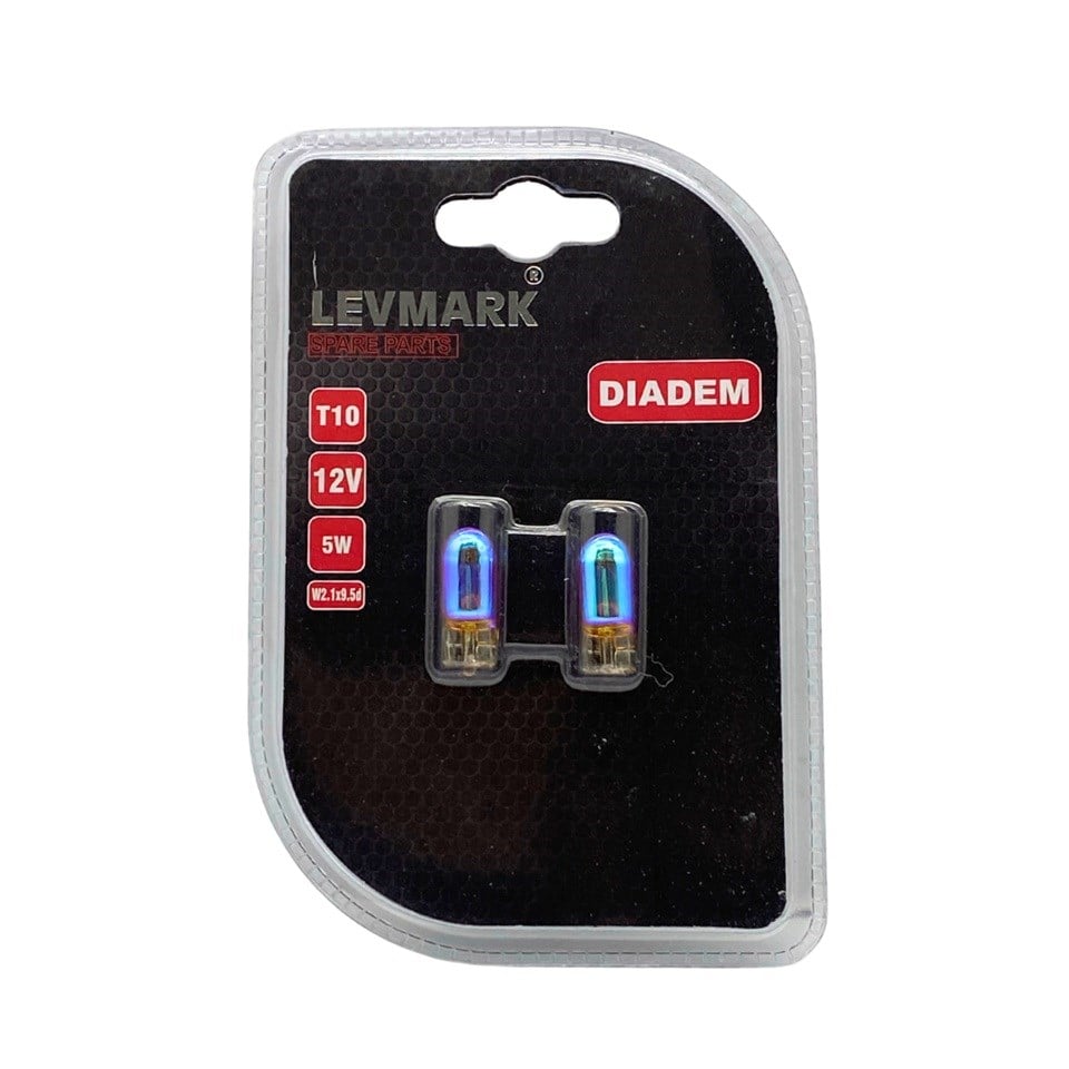12V T10 DİPSİZ AMPUL 5W SARI (DİADEM) (2 AD) 