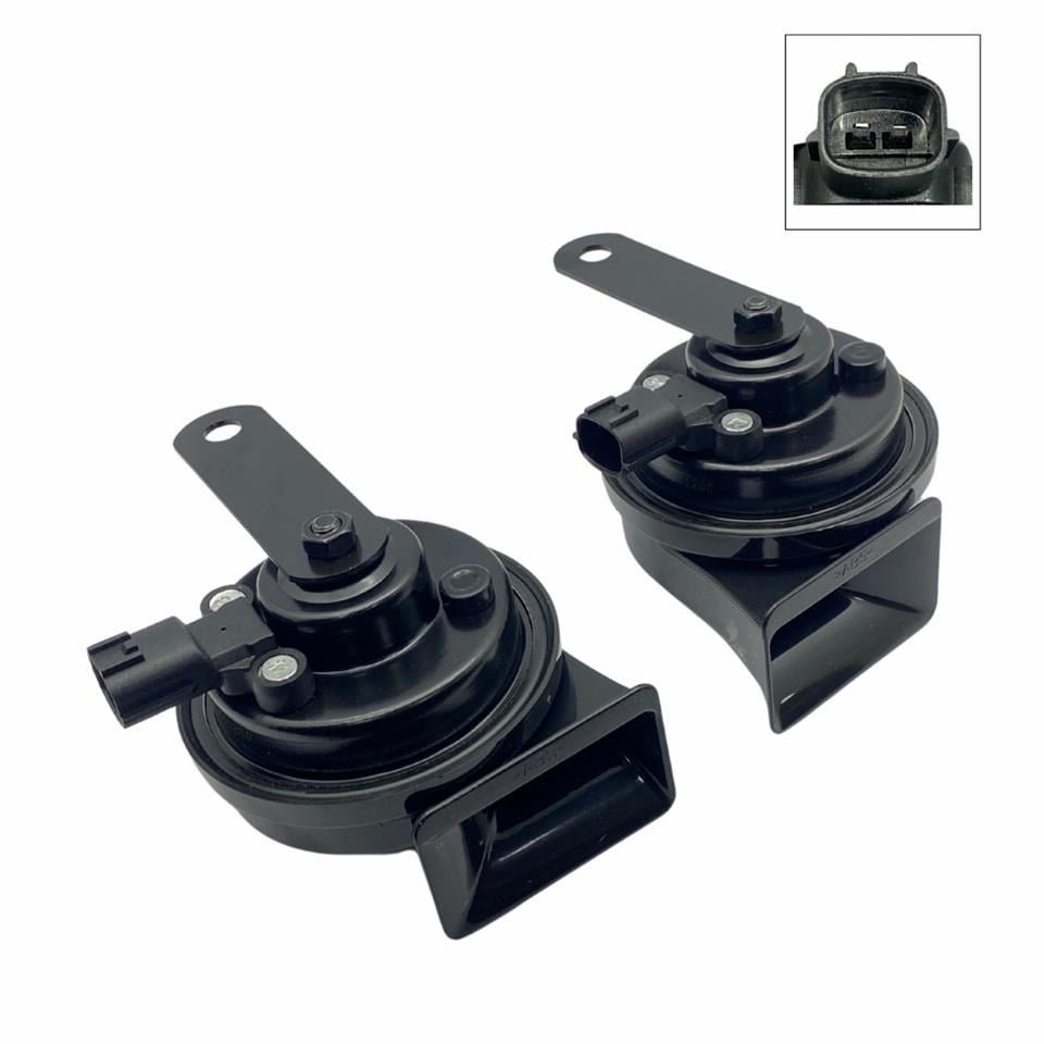 HELLA 12V DADAT KORNA 110 dB 400/500 HZ (MOLEX SOKETLİ) (TAKIM) HYUNDAI