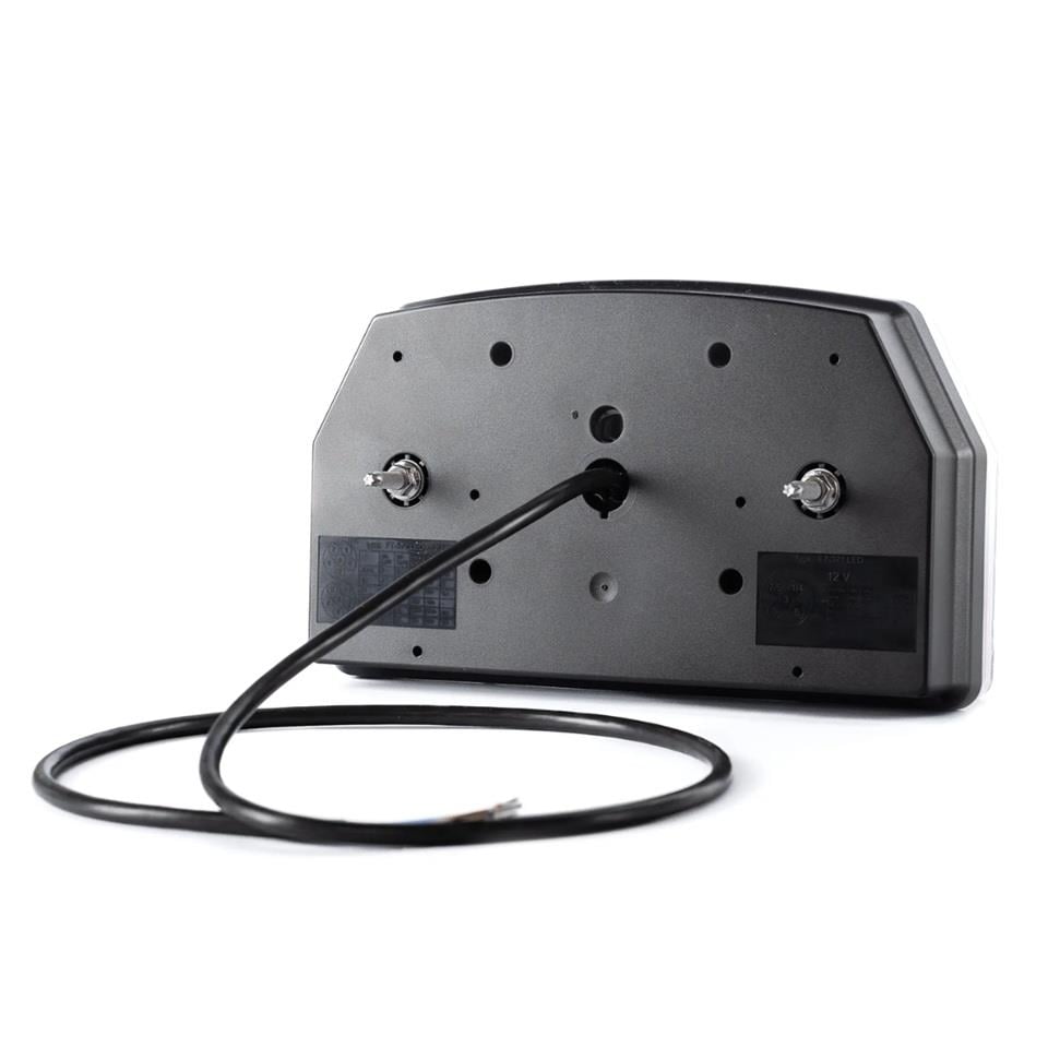 FRISTOM 12V-30V STOP LAMBASI (NEON LEDLİ) (6 FONKSİYONLU) (240*140*58 MM) E9 SOL