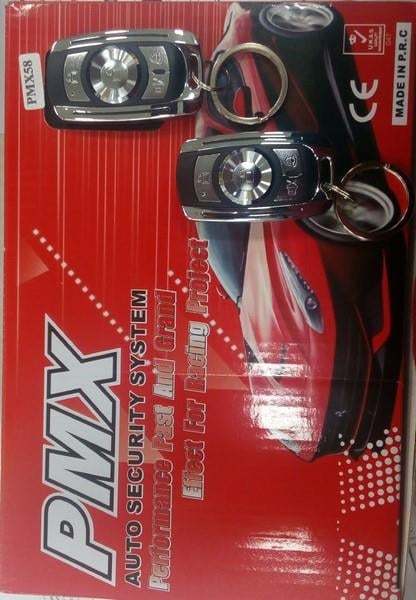 PMX 12V OTO ALARMI (4 TUŞLU)