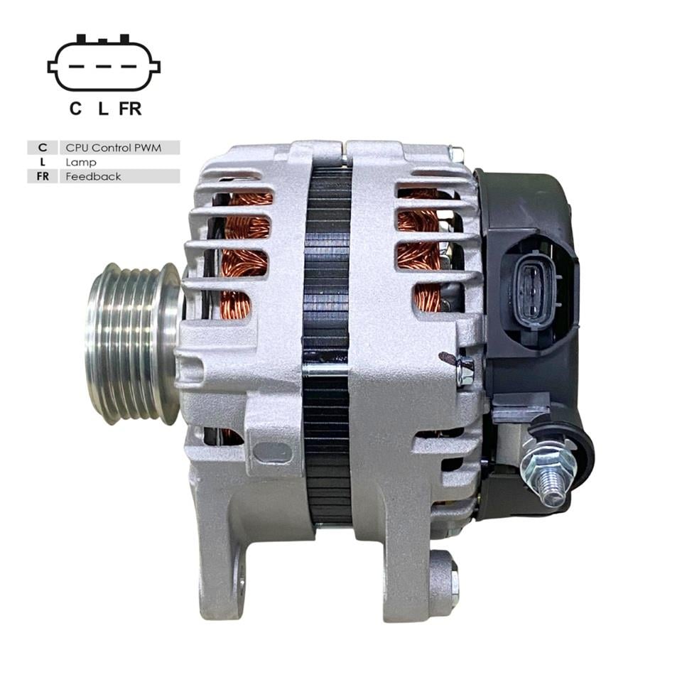 12V ALTERNATÖR DİNAMO 130 A (C L FR) HYUNDI I20 I/I30/IX20-KIA CEED/PRO CEED/RIO III/VENGA