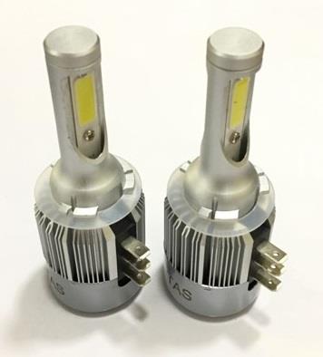8-48V H15 COB LED XENON FAR AMPUL SETİ 8000K 4200 LÜMEN
