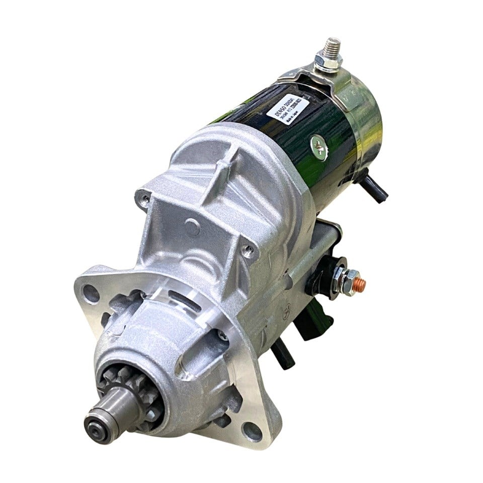 DENSO 24V MARŞ MOTORU 10 DİŞ 4.5 KW (2 KULAK) KOMATSU-HYUNDAI-HYSTER İŞ MAKİNESİ