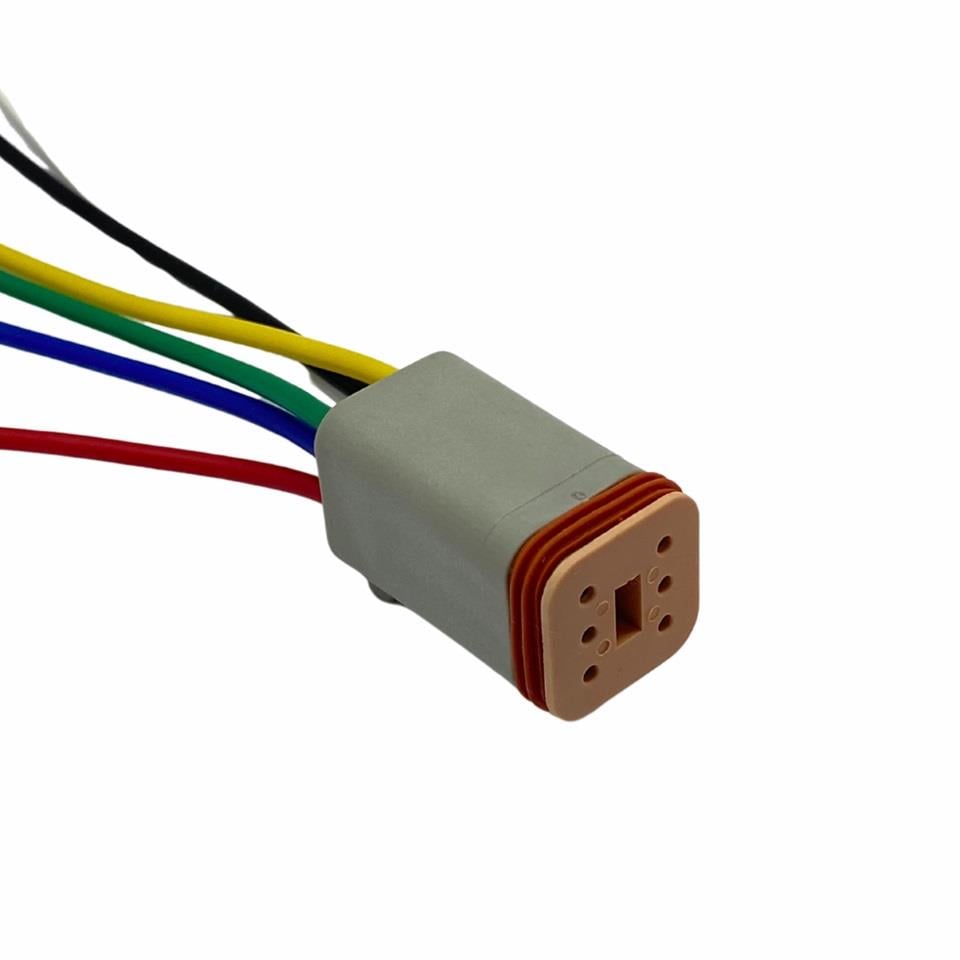 DEUTSCH CONNEKTOR (KABLOLU) DİŞİ 6'LI İŞ MAKİNASI 4057