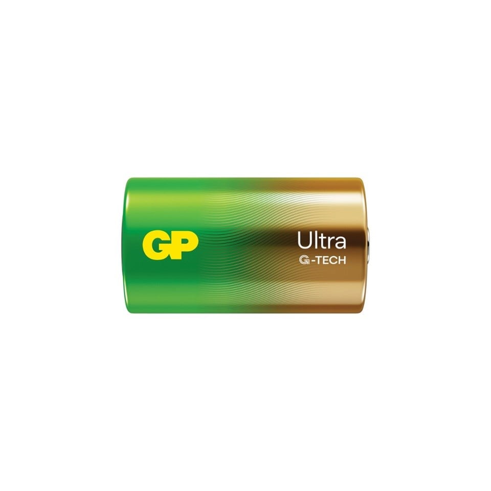 GP 1.5V ULTRA ALKALINE G-TECH PİL KALIN TİP (34.2*61.5 MM) 13AU-LR20-(D)