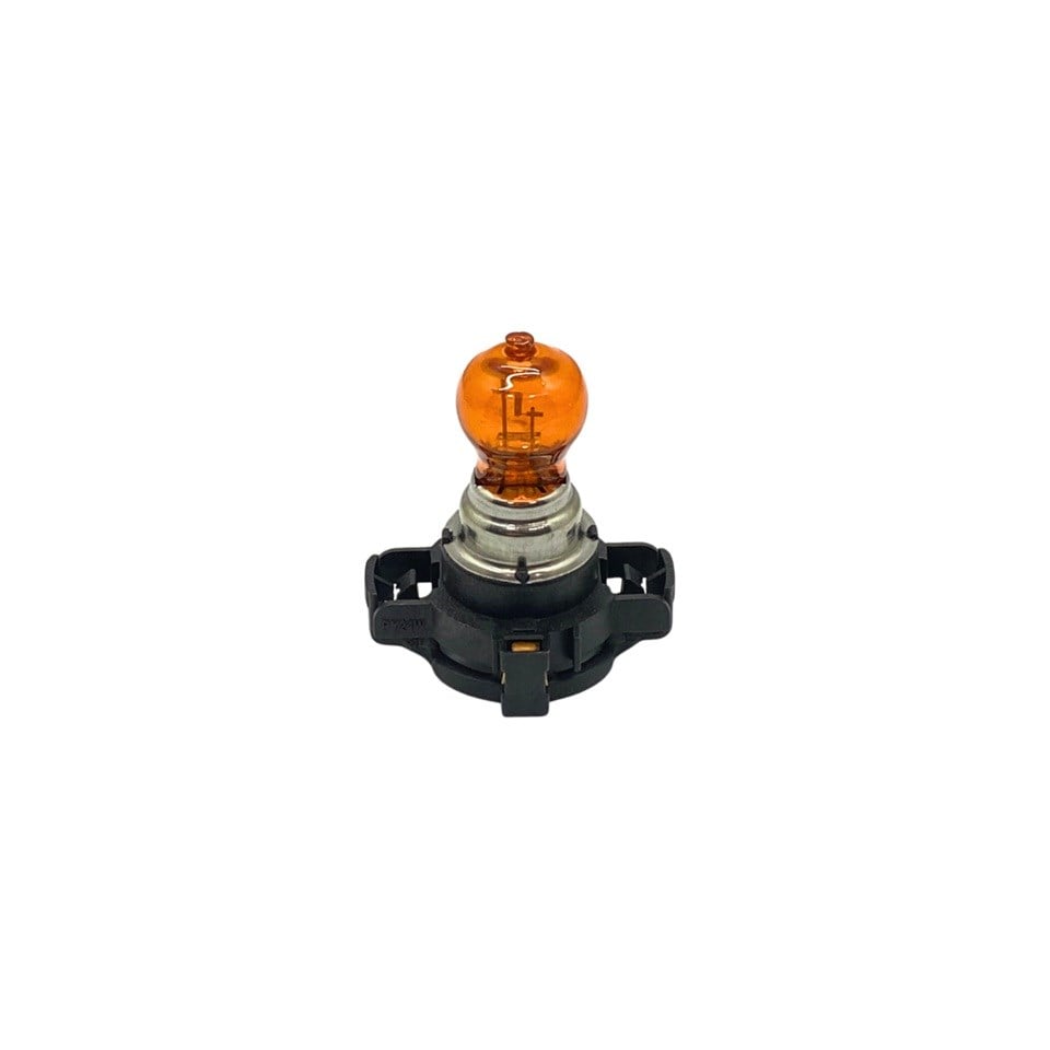 12V SİNYAL AMPULÜ SOKETLİ SARI PY24W