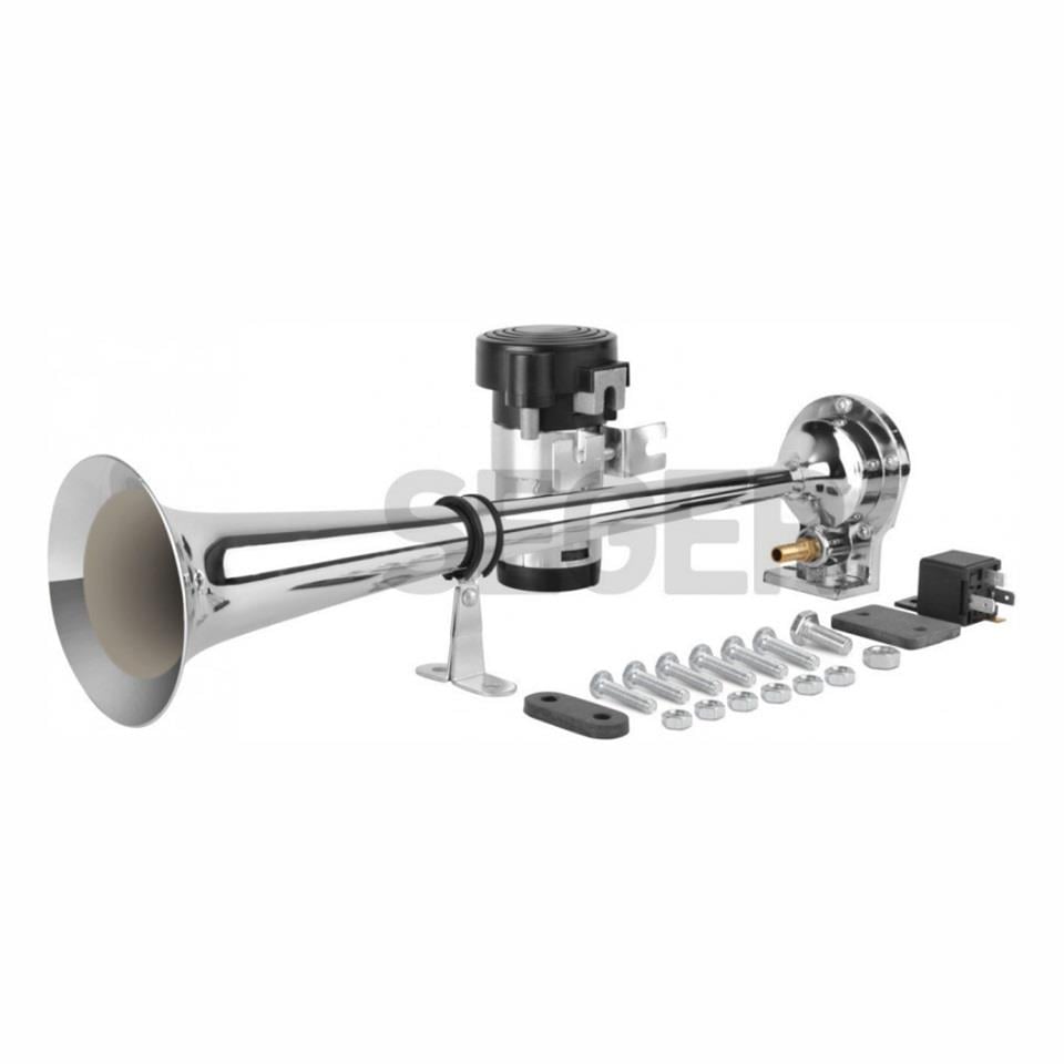 SEGER 24V HAVALI KORNA TEKLİ KROM (MARİN) (KOMPRESÖRLÜ)