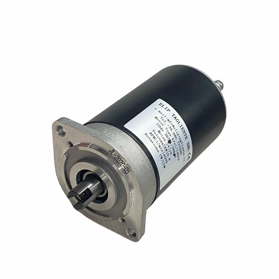 12V DC MOTOR EFEL-ISKRA TİPİ (0.8 KW 4500 DEVİR SAĞ-SOL DÖNÜŞ)