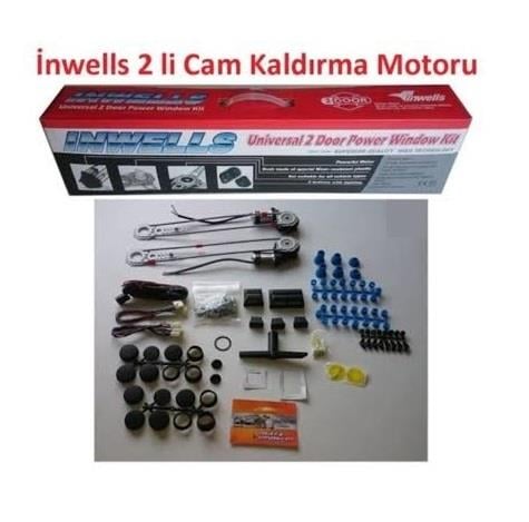 12V CAM KALDIRMA MOTORU (CAM KALDIRMA SETİ) (2 CAM) UNIVERSAL