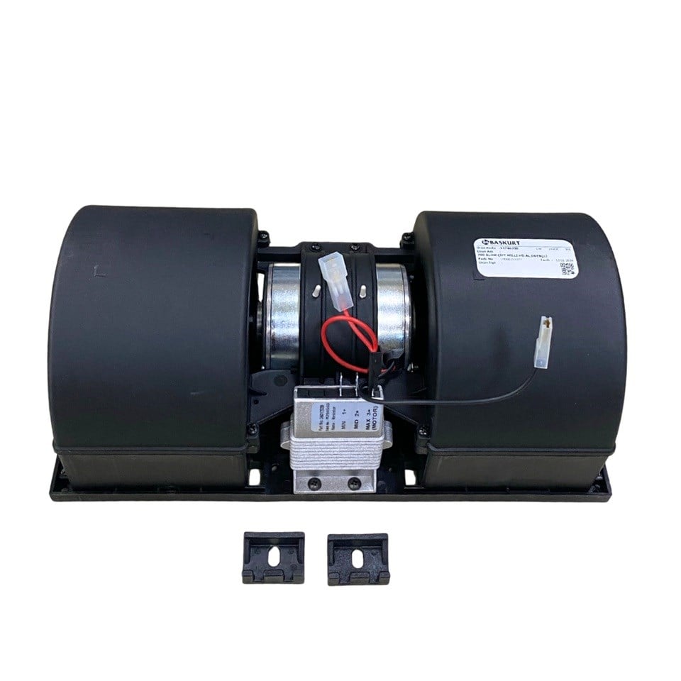 BASKURT 24V KALORİFER MOTORU ORTA TİP (BLOWER) (353*148 MM) (2 DEVİR)