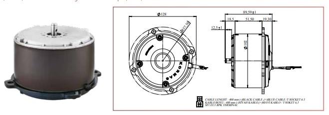KORMAS 24V KLİMA FAN MOTORU (YASSI)