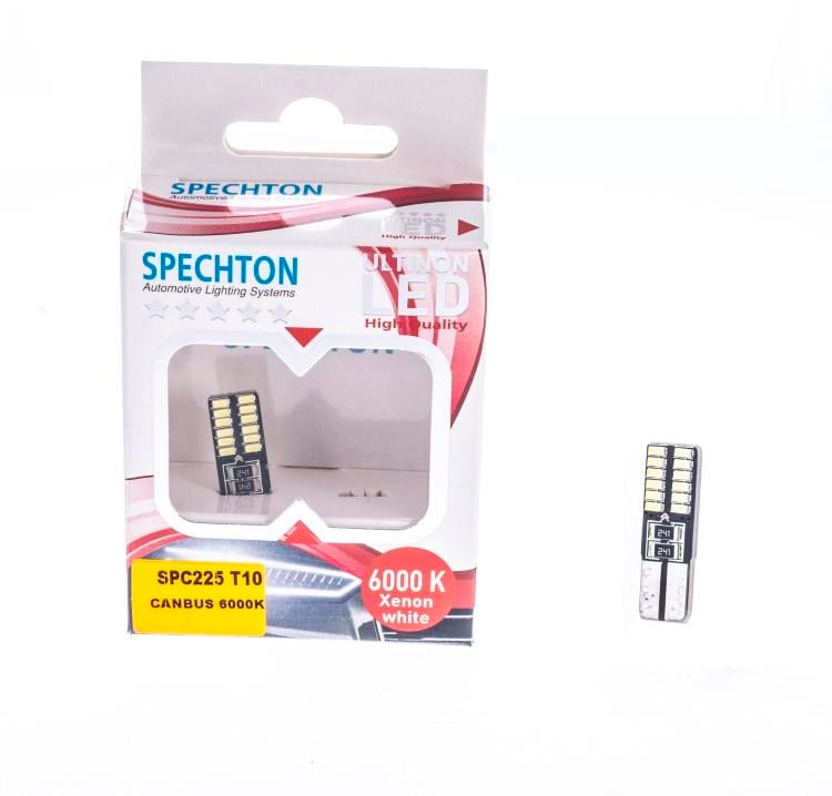SPECHTON 12V DİPSİZ AMPUL T10 (24 LEDLİ) SARI (2 AD)
