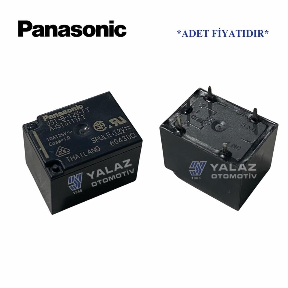 PANASONIC 12V RÖLE 5 UÇLU (GÜÇ RÖLESİ) 10 A
