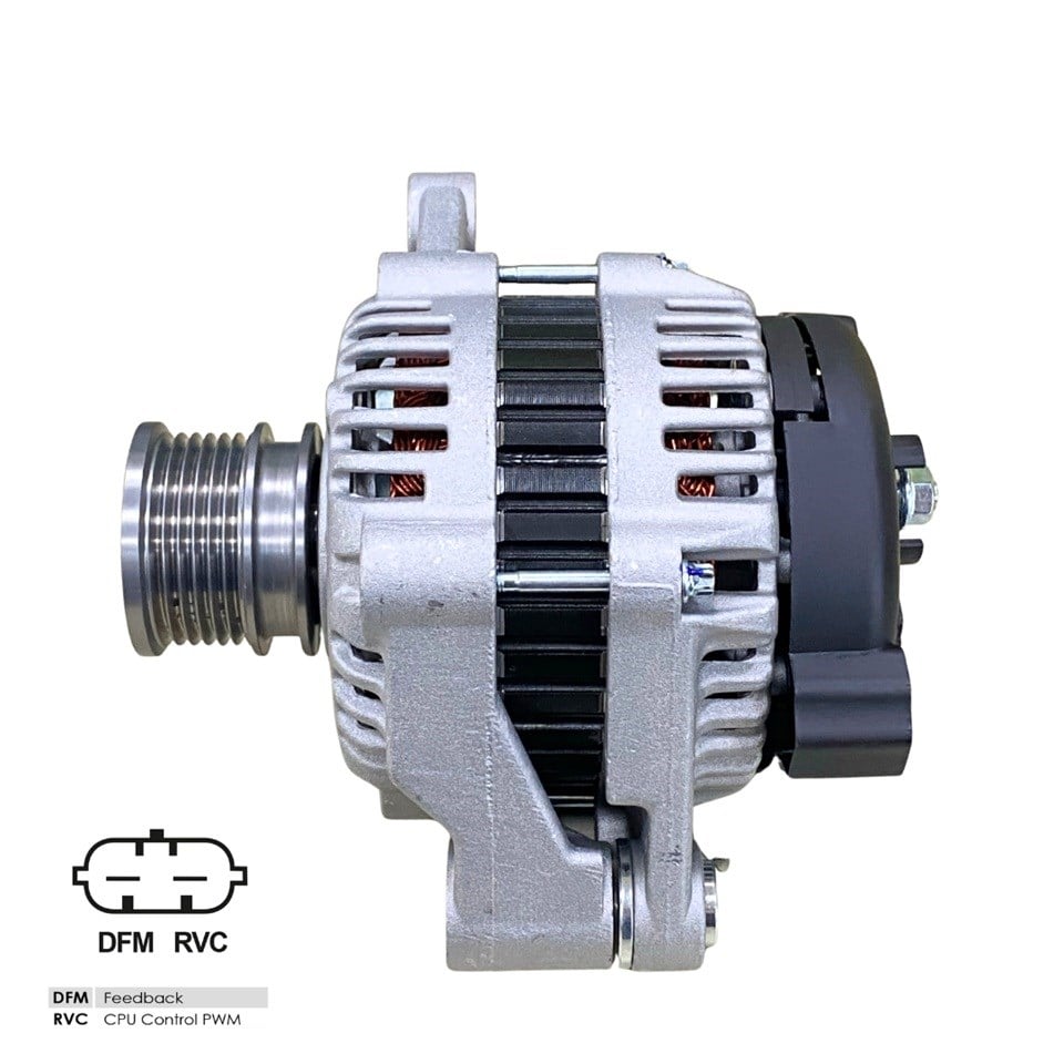 12V ALTERNATÖR DİNAMO 100 A (SOKETLİ 2 FİŞ) (F-DFM / L-PCM) OPEL ASTRA J/INSIGNIA/ZAFIRA C