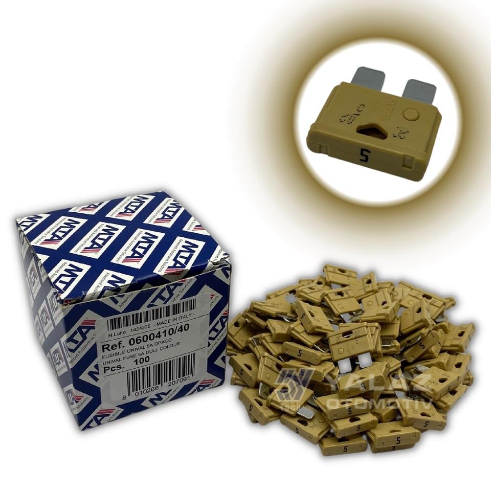 MTA BIÇAK SİGORTA 5 A (100 ADET) (19*19 MM)