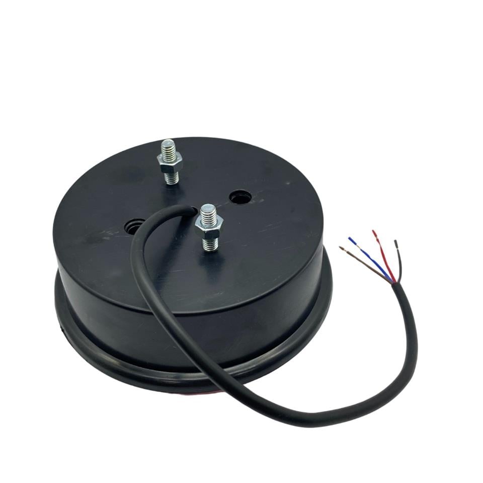 12V STOP-PARK-SİNYAL LAMBASI LEDLİ (YUVARLAK) (111 MM) UNIVERSAL