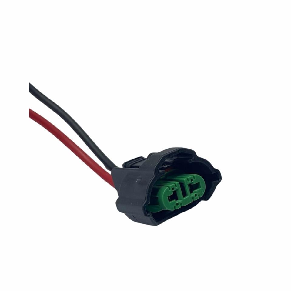H9/H11 AMPUL SOKETİ (KABLOLU) (KAPALI TİP) YEŞİL