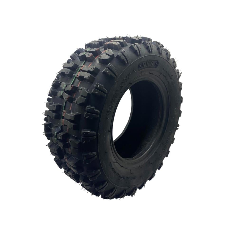 ARKA DIŞ LASTİK HAVALI TUBELESS SİYAH (13 X 5.00-6) ENGELLİ ARACI