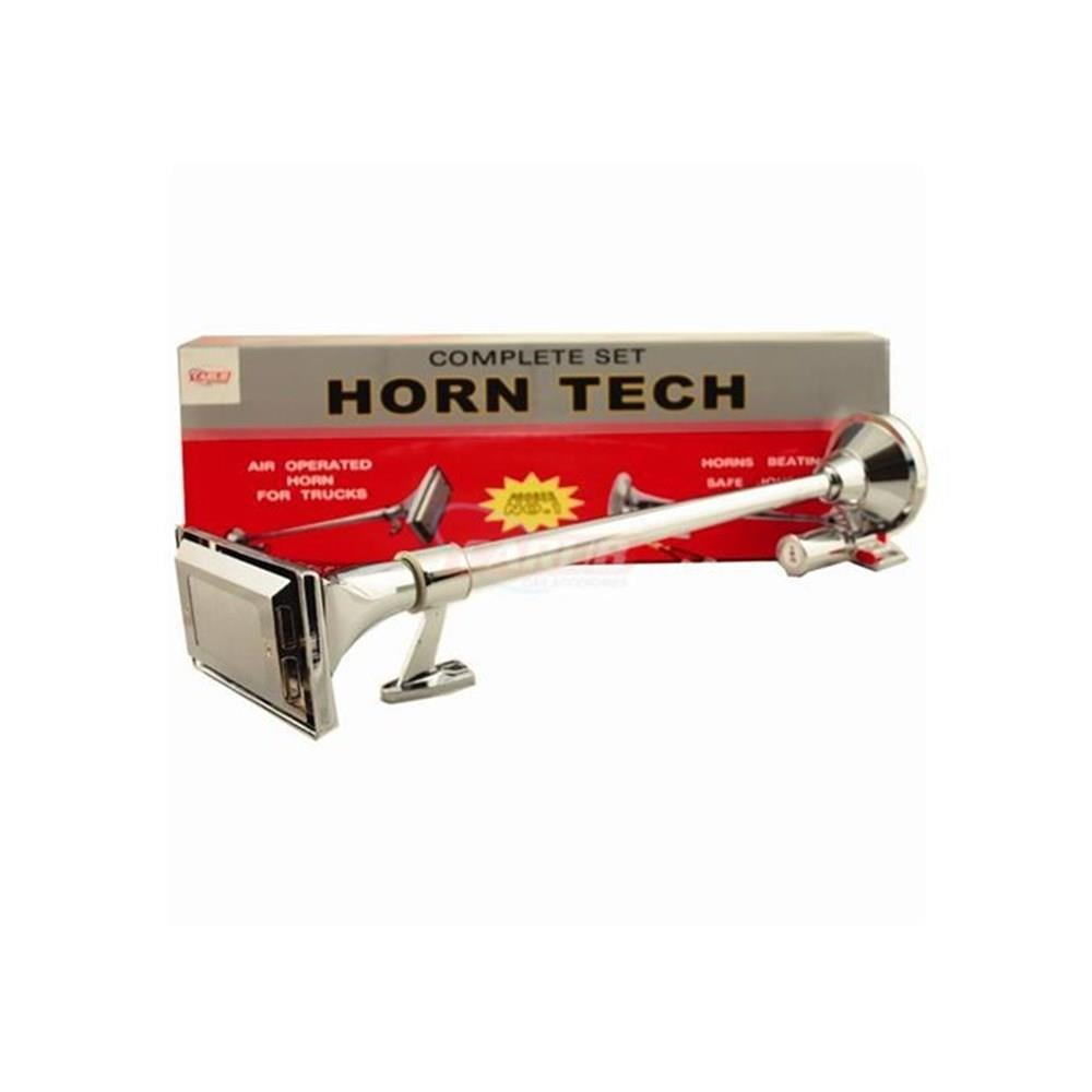 24V HAVALI KORNA TEKLİ KROM 637 MM (MARİN)