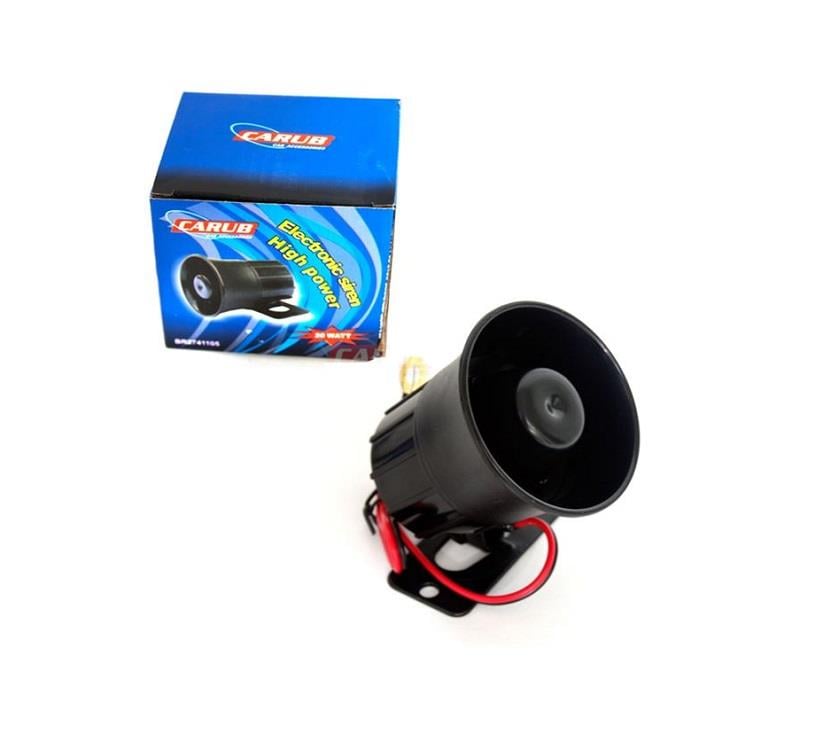 12V ELECTRONIC ALARM SİRENİ 6 SESLİ 20W