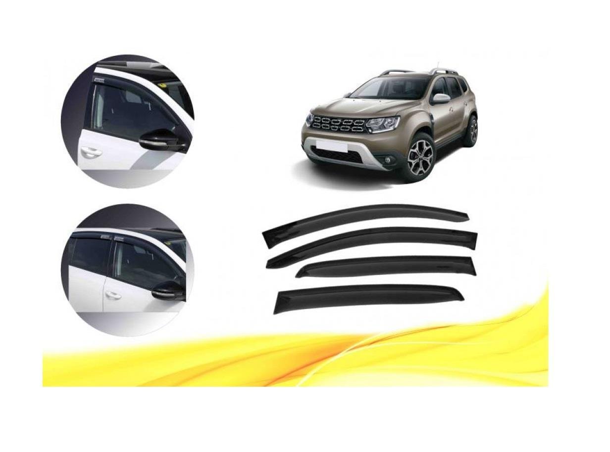PERPLEX CAM RÜZGARLIĞI DACIA DUSTER 2019 > (4 AD)