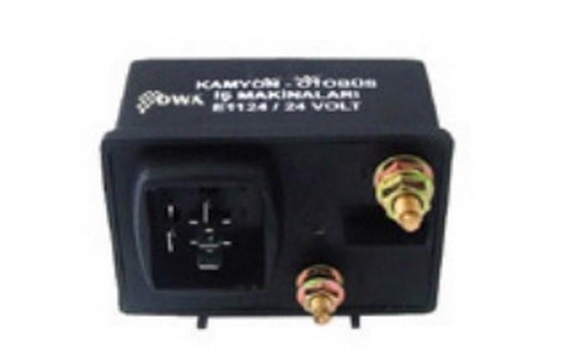 24V KIZDIRMA RÖLESİ 7 SN (+)