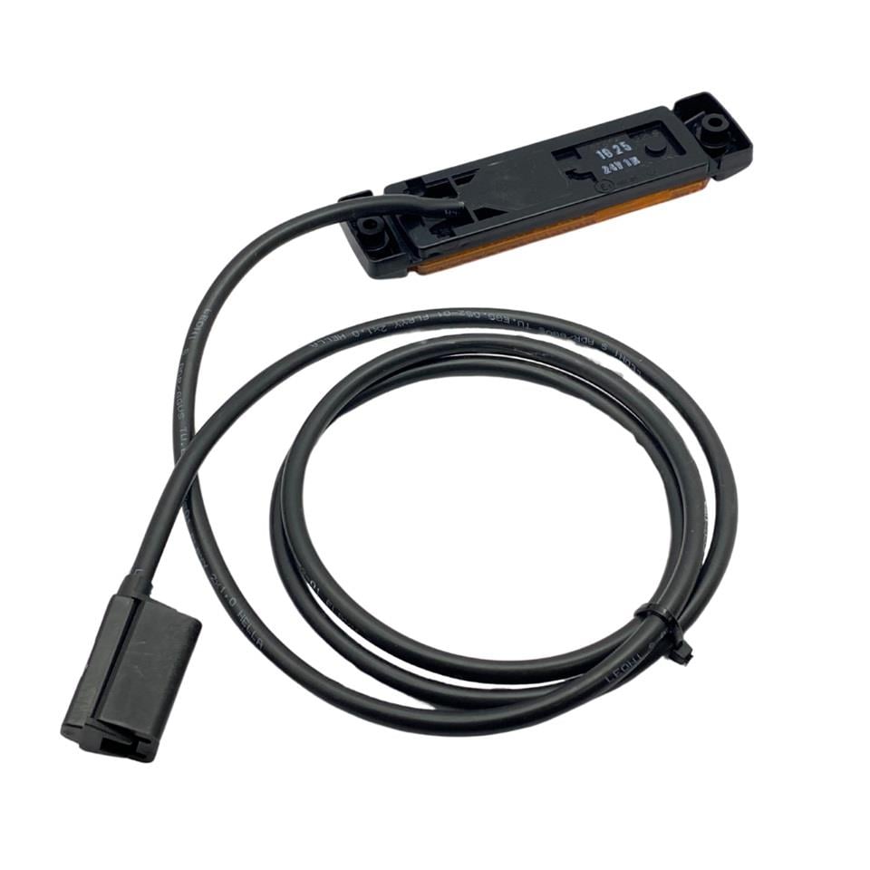 HELLA 12V-24V YAN İKAZ LAMBASI (SİDE MARKER) LEDLİ SARI KRONE TİP DORSE (130*32 MM)