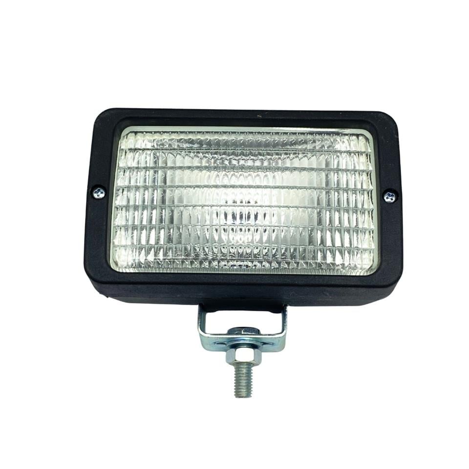 ÇALIŞMA LAMBASI-FARI PLS (DİKDÖRTGEN BUZLU CAM) (H3 AMPULSÜZ) (152*90 MM) FORKLİFT-İŞ MAKİNASI SOL