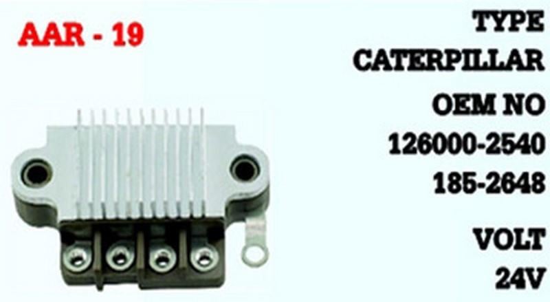 24V ALTERNATÖR KONJEKTÖR NIPPON DENSO TİPİ CATERPILLAR YM