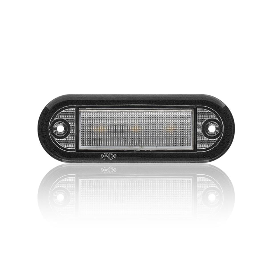 SANEL 12V BASAMAK AYDINLATMA LAMBASI KIRMIZI (6 LEDLİ) (85*30 MM)