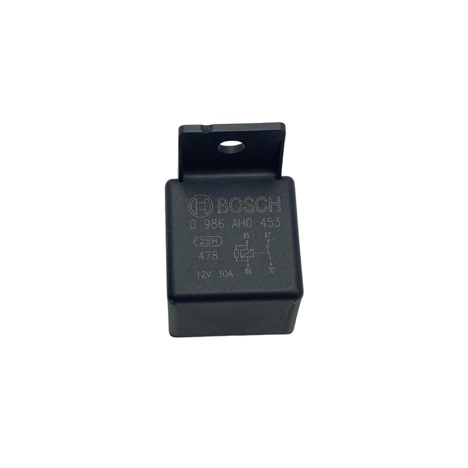 BOSCH 12V RÖLE 4 UÇLU 30 A (DİRENÇLİ) (TERS TİP) (30-85-86-87) TAIWAN