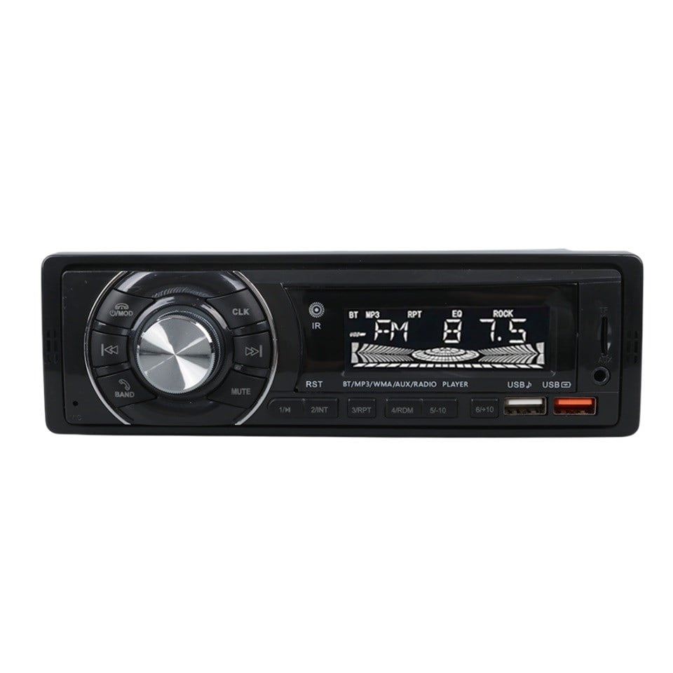 OTO TEYP-RADYO AUX/BLUETOOTH/MP3/SD KART/USB X 2 ŞARJ (UZAKTAN KUMANDALI) (7 RENKLİ)