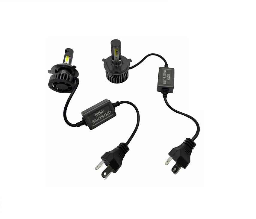 9V-32V H4 DOB LED XENON FAR AMPUL SETİ 6500K 8000 LÜMEN CANBUS