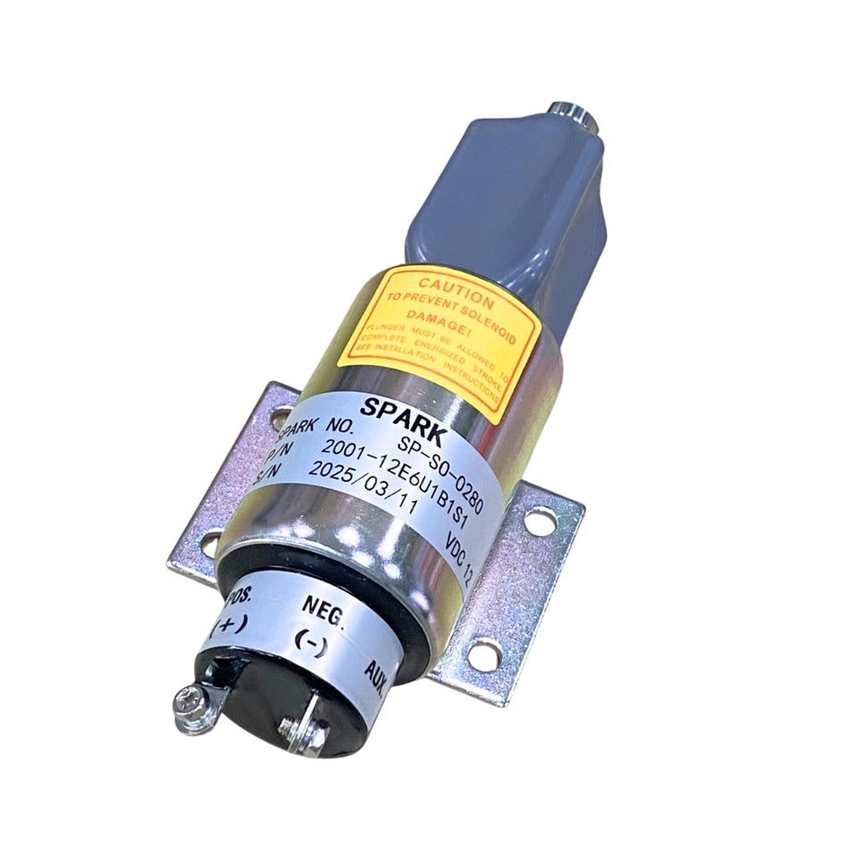 12V STOP SELENOİDİ (AYAKLI) WOODWARD