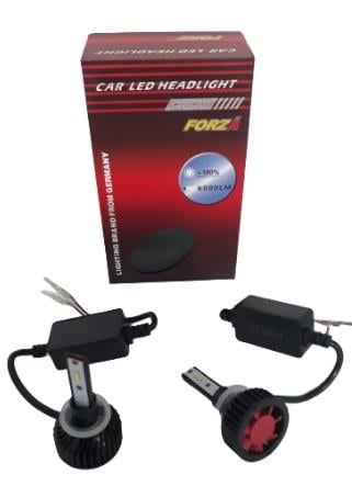 12V H27 CSP LED XENON FAR AMPUL SETİ 55W 6000K 6000 LÜMEN CANBUS