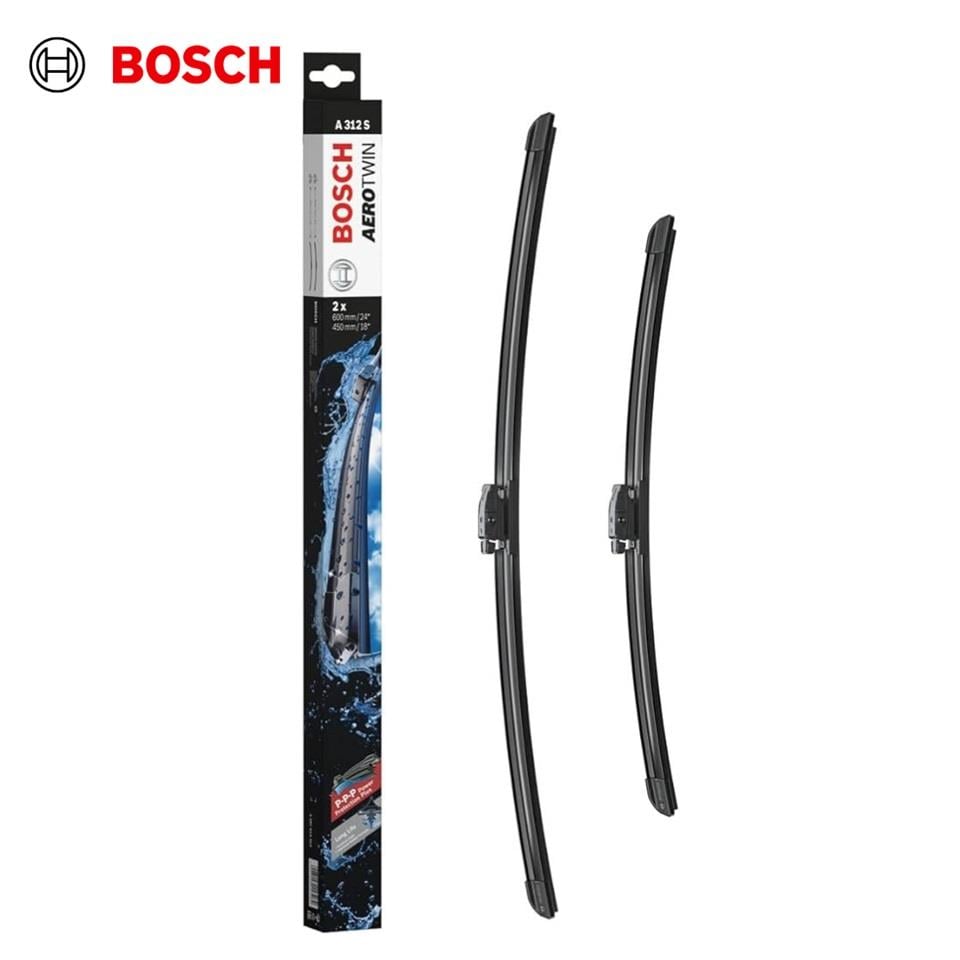 BOSCH SİLECEK SÜPÜRGESİ 600/450 MM AEROTWIN (A312S) DACIA DUSTER 2010 > 