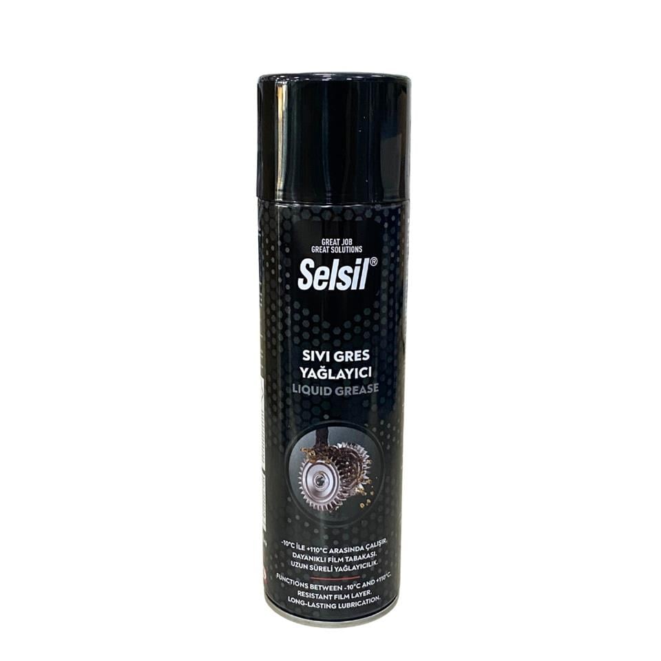SELSİL SIVI GRES ZİNCİR YAĞLAYICI (-10°C / +110°C) 500 ML