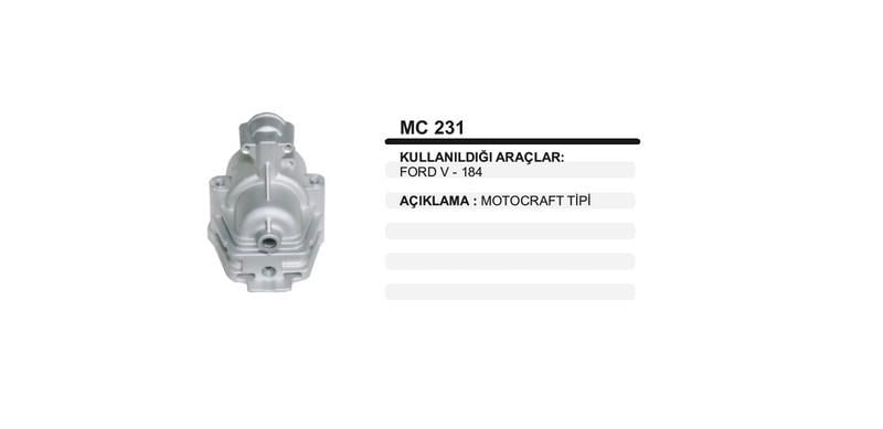 MARŞ PİNYON KAPAK MOTORCRAFT TİPİ FORD TRANSİT V184