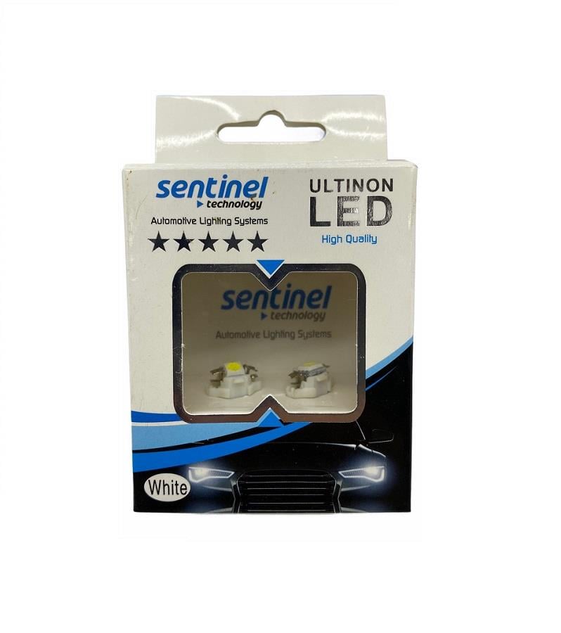 12V DUYLU GÖSTERGE AMPULÜ DİPSİZ (TEK LEDLİ) BEYAZ (2 AD)