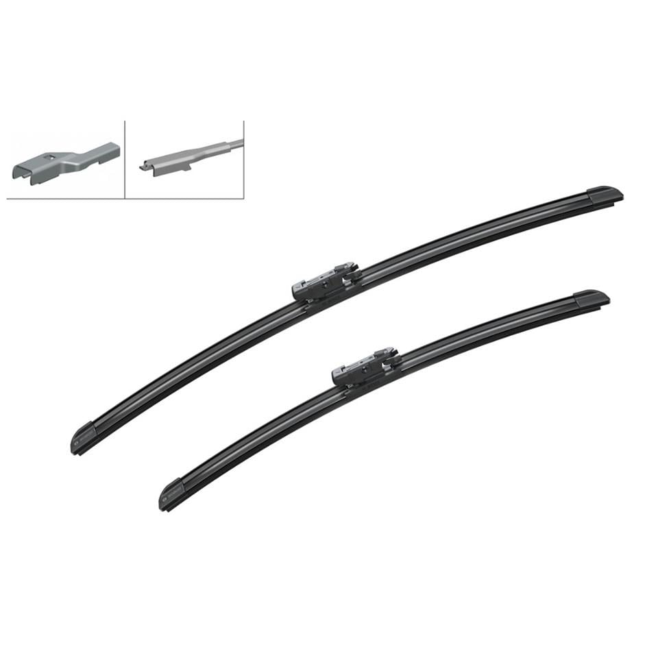 BOSCH SİLECEK SÜPÜRGESİ 550/450 MM AEROTWIN (A696S) BMW 1 SERİSİ F20/F21 2010 > MERCEDES GLK 2008>